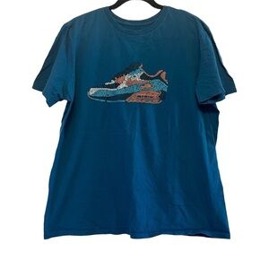 Nike Air Max 90 Sneaker Design Blue Shirt